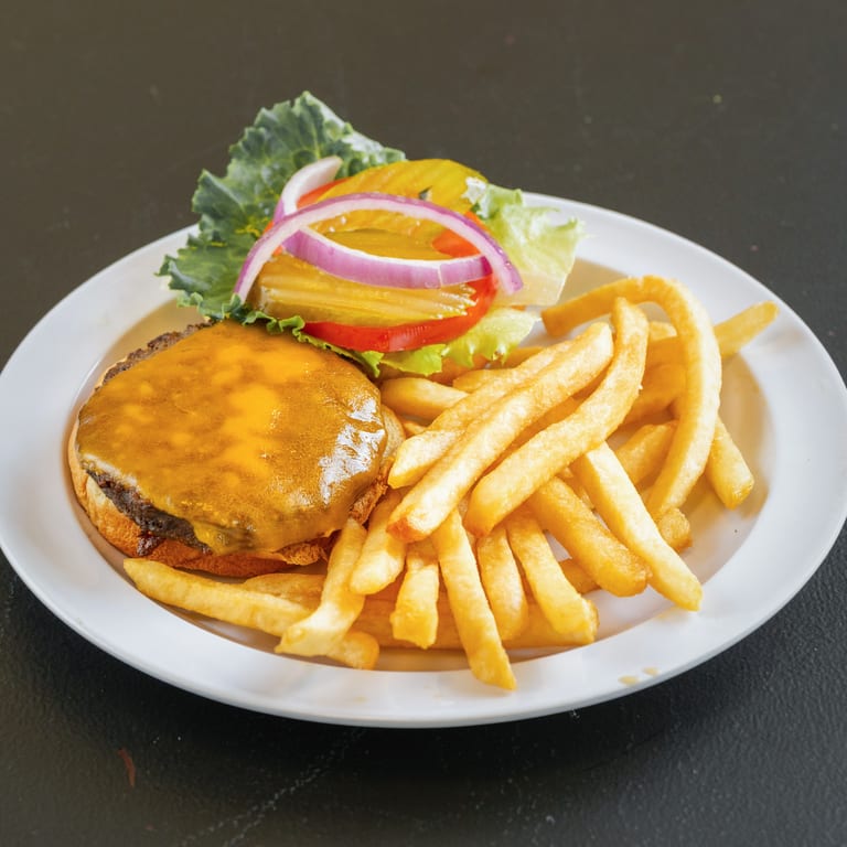 Indulge in Our Cheeseburger
