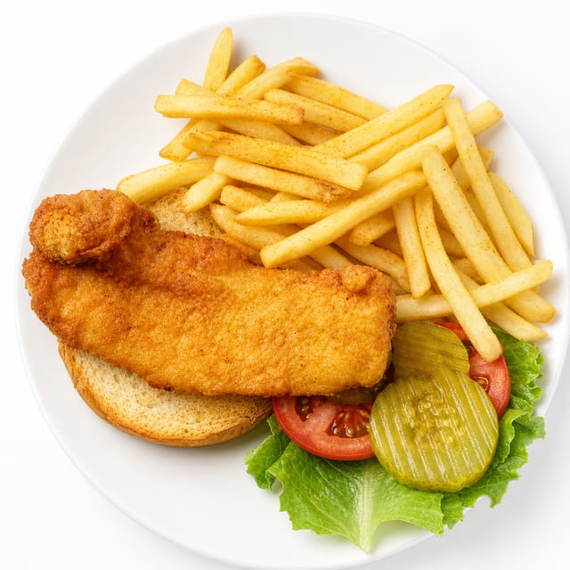 Fish Sandwich Combo.