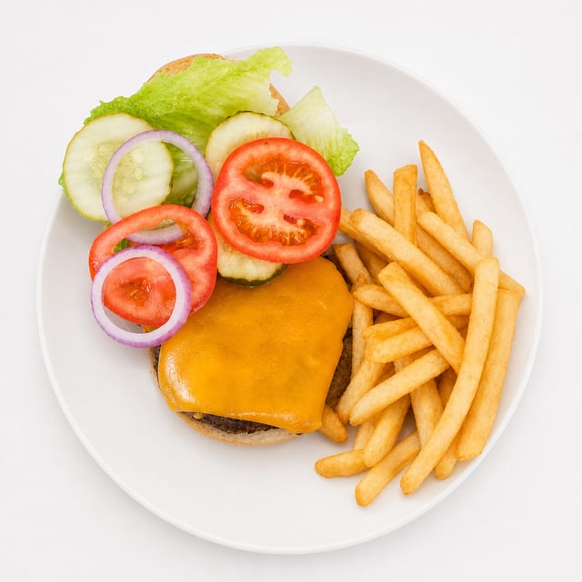 Cheeseburger Combo.