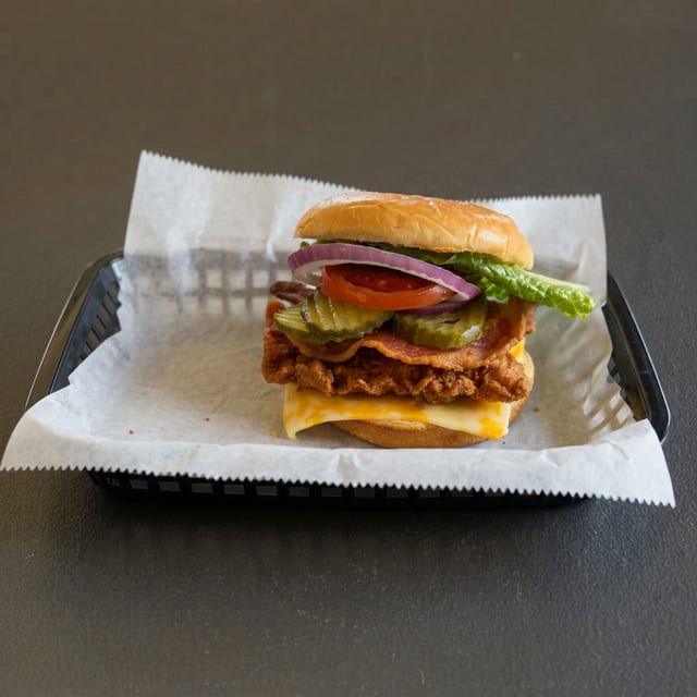 Crispy Chicken Club Combo.