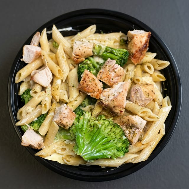 Chicken and Broccoli.