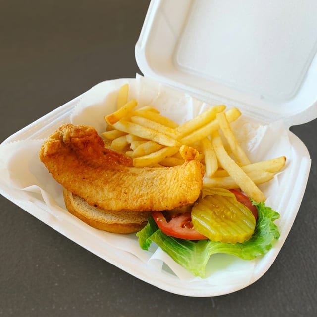 Fish Sandwich Combo.