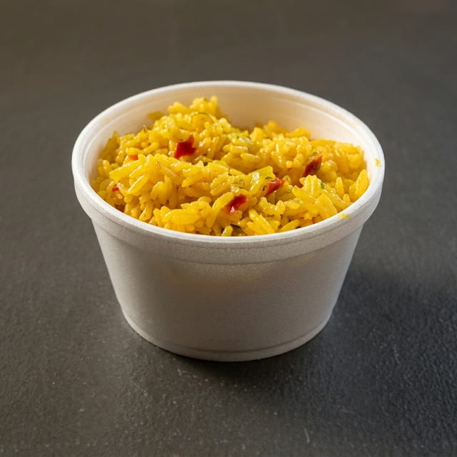 Seasoned Yellow Rice.