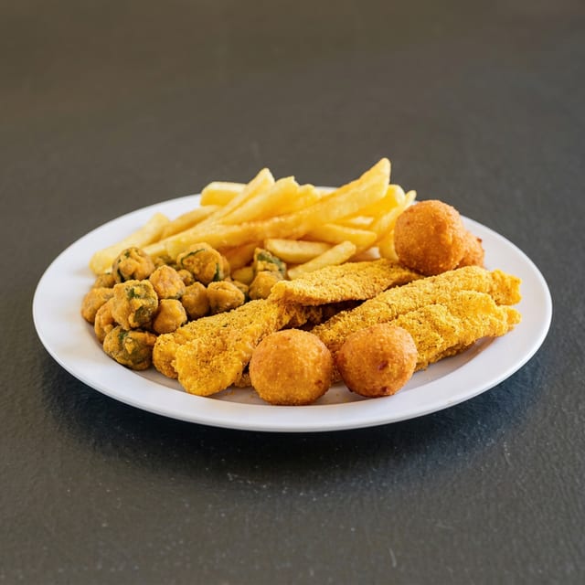 2pc Fish Plate.