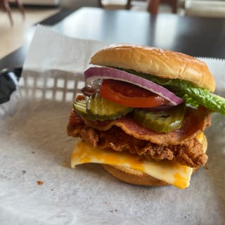 Crispy Chicken Club Combo